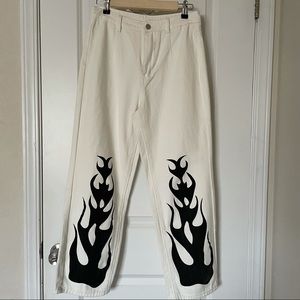 Shein Flames Pants